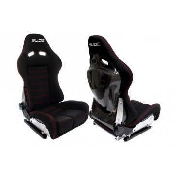 Sport-Hartschale SLIDE X3 schwarz Wildleder / Carbon 3 Größen