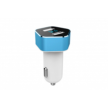 Autoladegerät mit Voltmeter 2xUSB