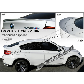 BMW X6 E71 E72 2008- Heckspoiler (EU-Homologation)