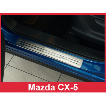 Einstiegsleisten aus Edelstahl, 4 Stück, Mazda CX-5 2008–17 Einstiegsleisten aus Edelstahl, 4 Stück, Mazda CX-5 2008–17