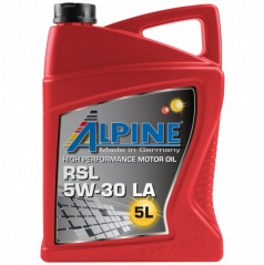 Synthetisches Motoröl Alpine RSL 5W-30 LA