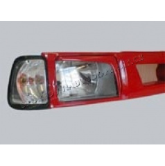 Skoda Typ M 120 klare Frontleuchtenabdeckungen