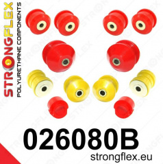 Skoda Superb 2002-08 StrongFlex Satz Silentblöcke für die Vorderachse, nur 12 Stück