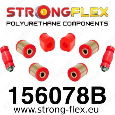 Renault Clio I 1990-98 StrongFlex Satz Silentblöcke für die Vorderachse, nur 8 Stück