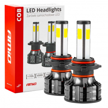 LED-Hauptscheinwerferlampen HB3 COB 4Side AMiO LED-Hauptscheinwerferlampen HB3 COB 4Side AMiO