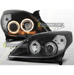 OPEL VECTRA C 2005–08 KLARES VORDERE LICHT ANGEL EYES SCHWARZ
