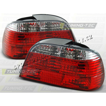 BMW E38 1994-01 RÜCKLEUCHTEN ROT WEIß