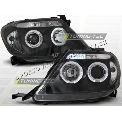 TOYOTA HILUX 2005–11 ANGEL EYES SCHWARZE FRONTKLARE LICHTER