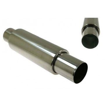 TurboWorks Sportauspuff mit langer runder Spitze, 76 mm Einlass, 90 mm Auslass TurboWorks Sportauspuff mit langer runder Spitze, 76 mm Einlass, 90 mm Auslass