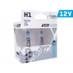 Halogenlampen H1 XENON WEISS H1 12V 55W +120% (5000K)
