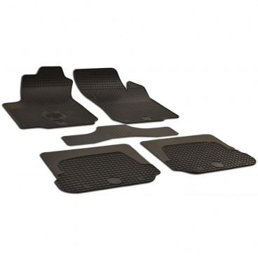 Gummiteppiche-Gummi-Automatten, Škoda Octavia I, 1997-2004 – 5 Stück Gummiteppiche-Gummi-Automatten, Škoda Octavia I, 1997-2004 – 5 Stück