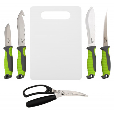Grillmesser-Set 4+1+1 Grillmesser-Set 4+1+1