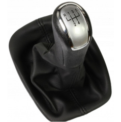 Schalthebel mit Manschette Škoda Fabia 1 1999-08 5 Gang Silber