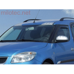 Luftpaket Milotec, ABS-Silber matt, Škoda Roomster