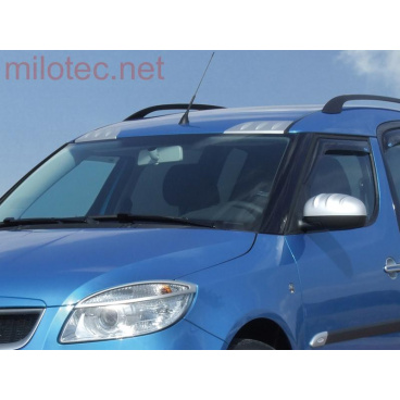 Luftpaket Milotec, ABS-Silber matt, Škoda Roomster