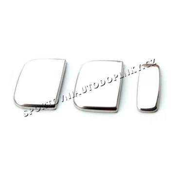 Citroen Berlingo I 96-08 4D EDELSTAHL Chrom OMSA LINE Kurbelabdeckungen Citroen Berlingo I 96-08 4D EDELSTAHL Chrom OMSA LINE Kurbelabdeckungen