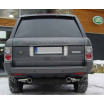 RANGE ROVER 2008+ EDELSTAHL POLIERTES ENDE 2 STÜCK DURCHMESSER 100 mm
