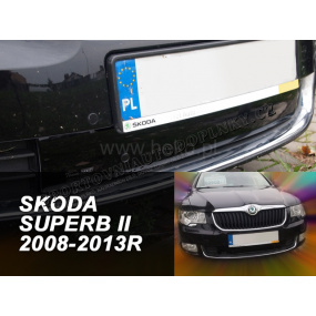 Skoda Superb II, 4.Tür, 2008-2013, unteres Wintergitter – Kühlerabdeckung