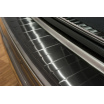 Edelstahlabdeckung – schwarzer Schwellenschutz für die hintere Stoßstange Volvo XC60 2013–17
