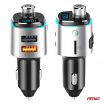 FM-Autotransmitter 2×USB-A microSD 12V 24V AMIO-04654