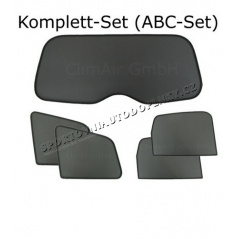 Sonnenblenden-Set Škoda Octavia III. Combi, 2013- - Hintertür, Heckscheiben, fünfte Tür,