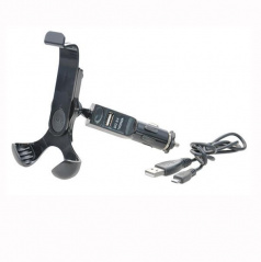 Halterung zum Befestigen eines Telefons, PDA (MDA), GPS mit USB an einem Feuerzeug mit Ladegerät