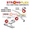 Opel Astra G StrongFlex Satz Silentblöcke nur für die Vorderachse 6-tlg