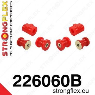 VW Polo bis 2001 StrongFlex Satz Silentblöcke nur für die Vorderachse 6-tlg VW Polo bis 2001 StrongFlex Satz Silentblöcke nur für die Vorderachse 6-tlg