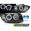 BMW E87/E81/82/88 04–11 KLARES VORDERE LICHTER ANGEL EYES SCHWARZ (CCFL)