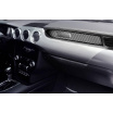Kohlefaserfolie für das Armaturenbrett Ford Mustang 15-19