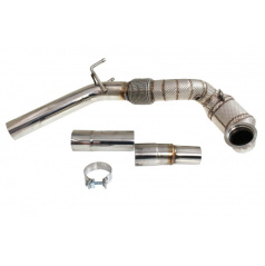 Downpipe Audi A3 8V TT FV Seat Leon ST Škoda Octavia III Superb III Golf VII 1.8 TFSI Hitzeschild