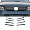 Chromlamellen aus Edelstahl der Omtec VW Transporter / Caravelle T5 Frontmaske