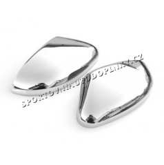 Ford Focus III 08-10 – Chromspiegelabdeckungen aus EDELSTAHL – OMSA LINE