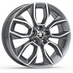 Originales Leichtmetallrad Crater 7J x 19" ET 43 Škoda Kodiaq