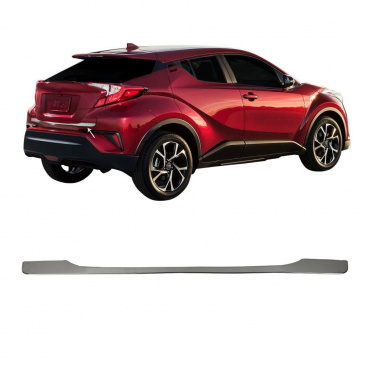 Toyota C-HR 2016-23 Kofferraumkante Edelstahl Toyota C-HR 2016-23 Kofferraumkante Edelstahl