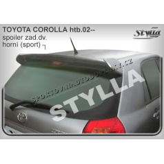 Heckspoiler für Toyota COROLLA HTB (02+). obere Tür