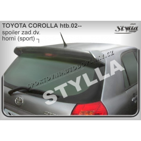 Heckspoiler für Toyota COROLLA HTB (02+). obere Tür