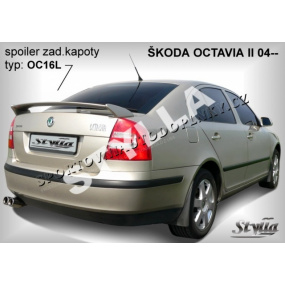 ŠKODA OCTAVIA II HTB (04+) Heckspoiler. Hauben (EU-Homologation)