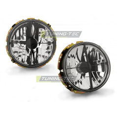 VW Golf 1 05.74-07.83 klare Frontleuchten, Chrom