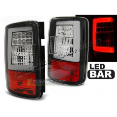VW Caddy 2003-03.14 Rückleuchten schwarze LED BAR
