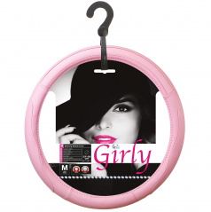 Ergonomischer Lenkradbezug Pink 37-39 cm