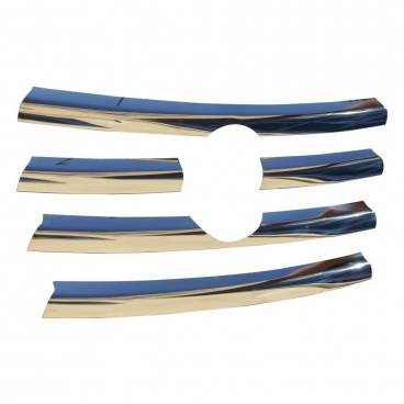 Edelstahl polierte Frontgrillabdeckung VW Crafter 2006-12 (5 Stück) Edelstahl polierte Frontgrillabdeckung VW Crafter 2006-12 (5 Stück)