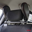Klappbare Kopfstütze fürs Auto, Bezug-schwarzes Material