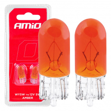 Halogenlampen T10 W5W W2.1x9.5d 12V 2Stk Blister