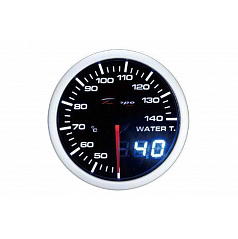 Depo Dual 60mm Uhr - Wassertemperatur