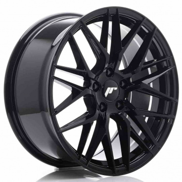 JR Wheels JR28 18x8,5 ET40 5x112 Glänzend Schwarz