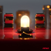 Halogenlampen WY5W 12V5W LumiTec orange Chrom 2Stk.