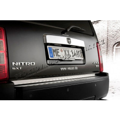 Dodge Nitro – EDELSTAHL-Chrom-Unterschiene des hinteren Kofferraums – OMSA LINE