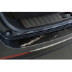 Edelstahlabdeckung – schwarzer Schwellenschutz für die hintere Stoßstange Kia Optima IV Kombi 2016+