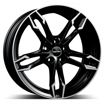 Alufelge GMP DEA black diamant 9x18 5X120 ET44 Alufelge GMP DEA black diamant 9x18 5X120 ET44